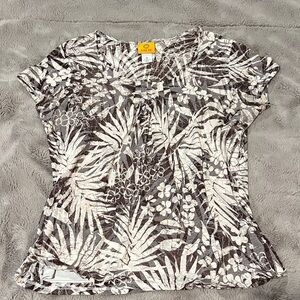 Ruby Rd. Floral Print Women's Top